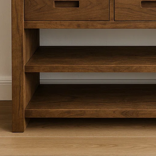 Handcrafted Solid Wood Console, Console Table