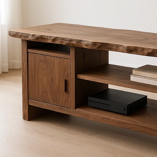 Handcrafted Solid Wood Console, Console Table