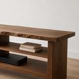 Handcrafted Solid Wood Console, Console Table