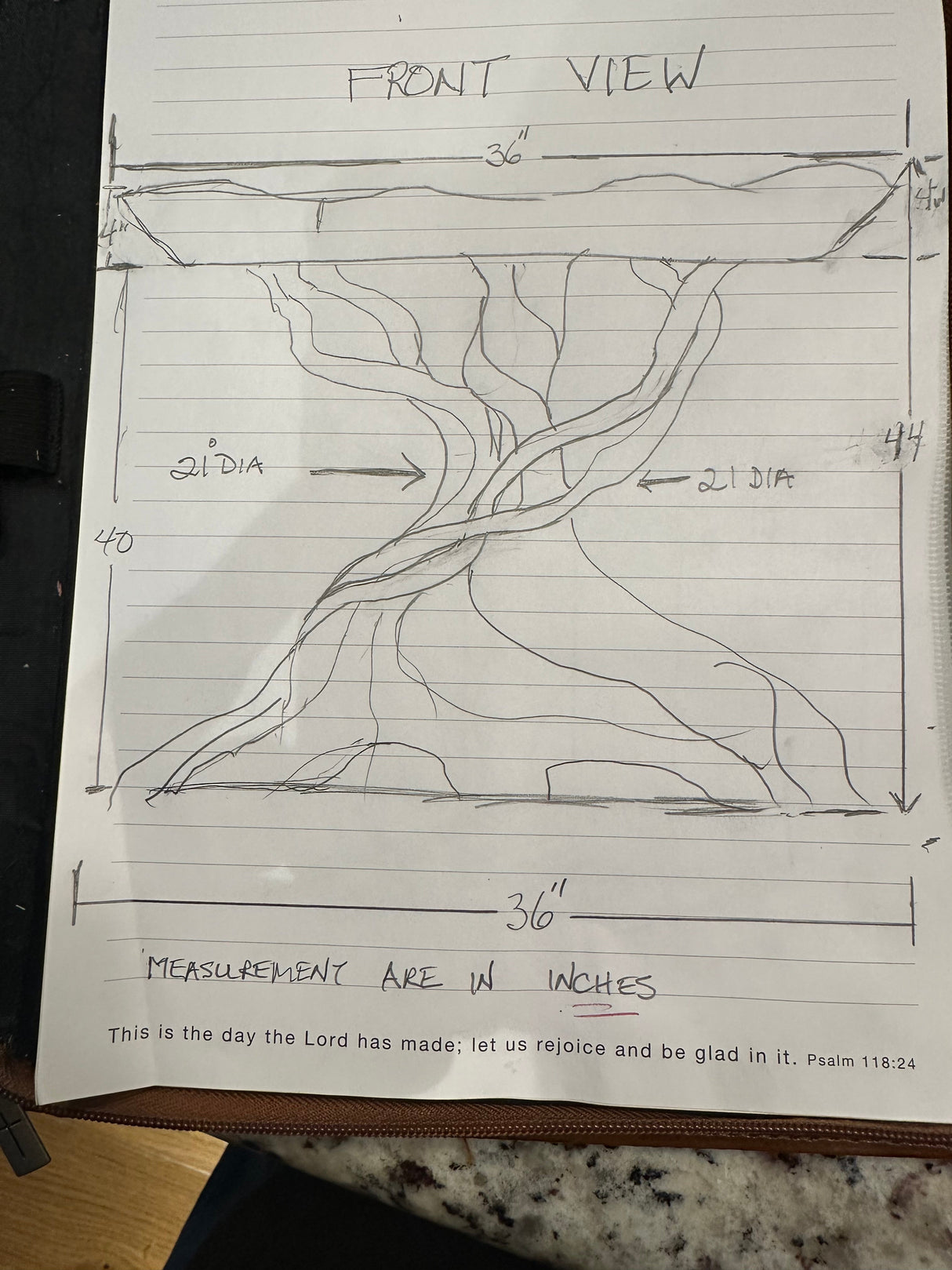 Handcrafted Solid Wood Console Table – Root-Inspired Organic Design for Luxury Living Spaces