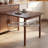 Handcrafted Solid Wood Dining Cabinet with Fold-Out Table for Compact Kitchen Spaces